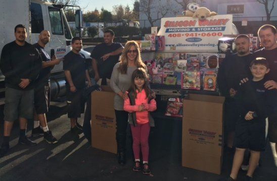 Silicon Valley Moving & Storage Team at an Event