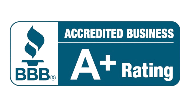 A+ Better Business Bureau Rating